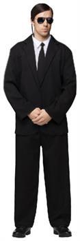 Men In Black Secret Service Black Suit Costume Adult