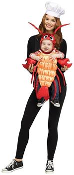 Lobster Costume Baby Carrier Cover | One Size Fits Most Carriers