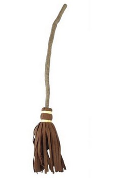 Crooked Witch Broom Costume Accessory Child