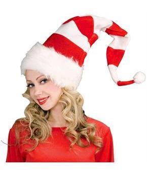 34" Candy Cane Hat Adult Costume Accessory