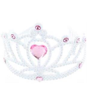 Pink Glitter Costume Tiara Child