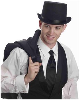 Super Deluxe Black Adult Male Costume Top Hat