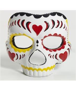 Day of the Dead Female Costume Mask Adult