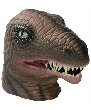 Latex Dinosaur Overhead Mask One Size