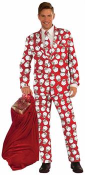 Santa Claus Adult Costume Business Suit