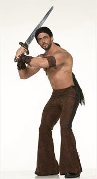 Medieval Fantasy Warrior Adult Costume Pants