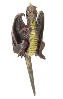 Medieval Fantasy Sits On Shoulder Dragon Costume Prop