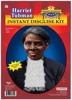 Harriet Tubman Heroes In History Instant Costume Kit One Size