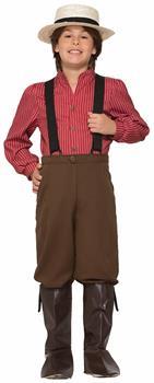 Pioneer Boy Costume Child