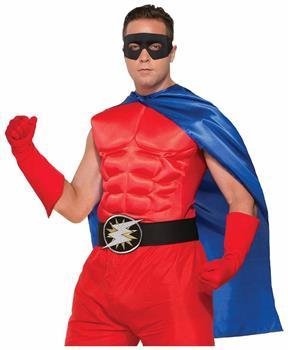 Superhero Blue Costume Cape Adult