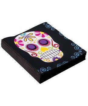 Day Of The Dead Napkins 16 Pack