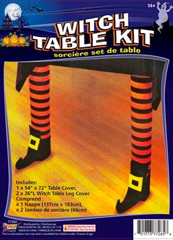 Witch Leg Table Halloween DÃcor Kit