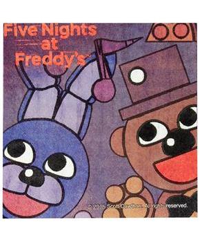 Five Nights at Freddy's 10" Square Beverage Napkins, 16 Count