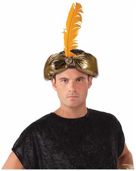 Desert Prince Crown Adult Costume Hat, Gold