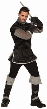 Dark Royalty Adult Costume Gloves, Black