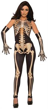 Lady Bones Women's Costume, One Size