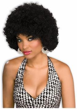 Afro Black Adult Costume Wig