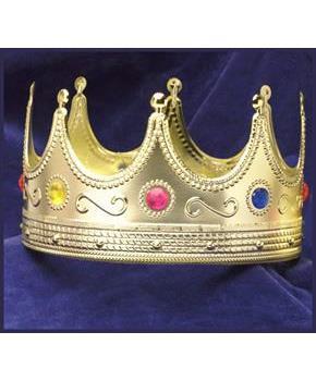 Regal King Adult Costume Crown