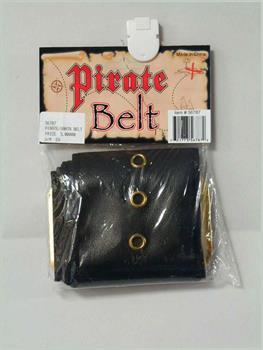 4" Wide Pirate/Santa Costume Belt Adult