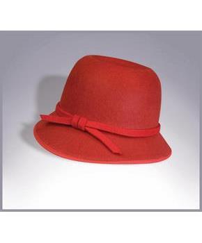 Red Roaring 20's Flapper Adult Costume Hat