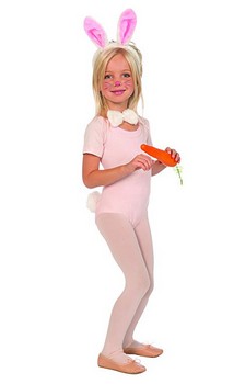 Plush Bunny Costume Kit Child