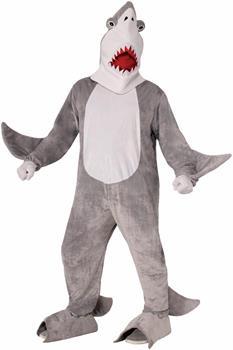 Plush Chomper the Shark Adult Costume One Size Fits Most