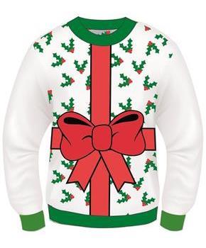 All Wrapped Up Ugly Christmas Sweater Adult