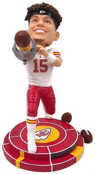 Kansas City Chiefs NFL 8 Inch Resin Bobblehead - Cannon Arm Patrick Mahomes