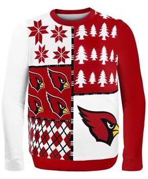 Arizona Cardinals Busy Block NFL Ugly Sweater