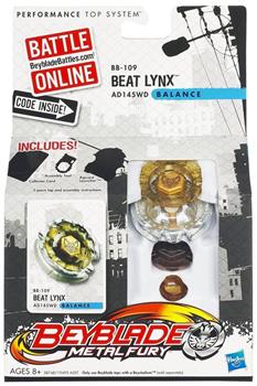 Beyblade Metal Fusion Battle Top Wave 7 BB-109 Beat Lynx