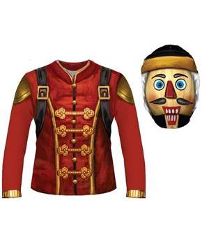 Fortnite Inspired Child Sublimated Costume Shirt & Hood - Crackshot