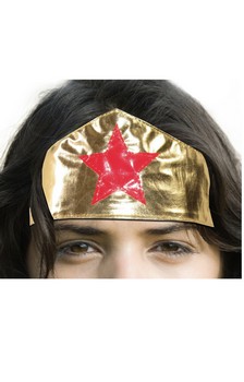 Wonder Woman Super Hero Adult Costume Headband