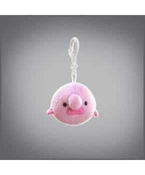 Oddballz Blobfish 2.5 Inch Plush Animal Keyring