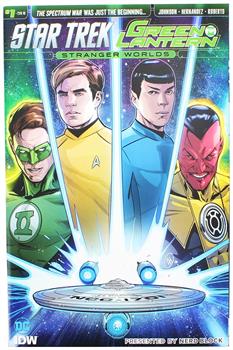 Star Trek & Green Lantern Stanger Worlds Comic Book Issue # 1