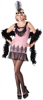 Flirty Flapper Costume Dress Teen