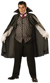 Midnight Vampire Cape and Vest Designer Costume Adult