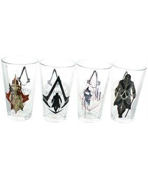 Assassin's Creed Syndicate 16oz Pint Glass 4-Pack