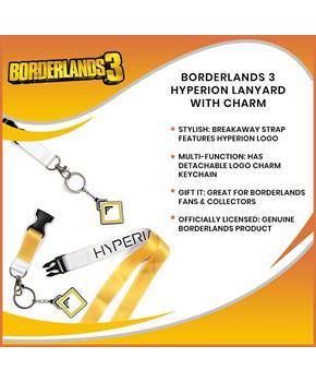 Borderlands 3 Hyperion Lanyard with Charm