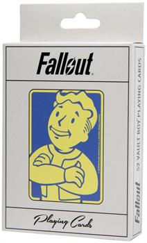 Fallout Vault Boy Playing Cards