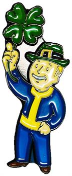 Fallout Lucky Vault Boy Collectible Pin, SDCC '17 Exclusive