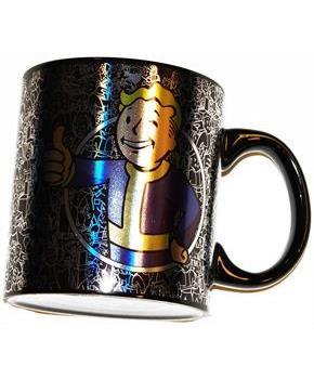 Fallout Vault Boy Thumbs Up Foil 20 oz Coffee Mug