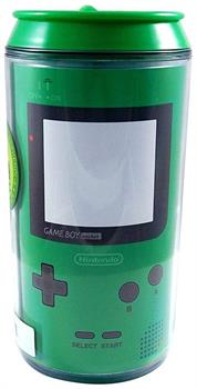 Nintendo Green Game Boy 10oz Plastic Travel Can