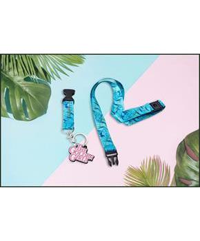 The Golden Girls Scented Break-Away Lanyard With Charm | Lavender Scented