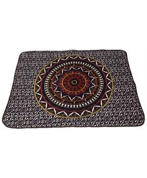 Magical Kerala Elephant Lightweight Fleece Throw Blanket | 45 x 60 Inches