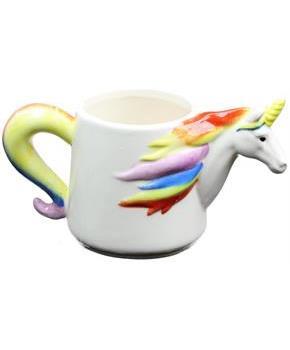 Unicorn Molded Ceramic Coffee Mug