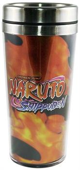 Naruto Foil Print Uchiha Sasuka 19oz Steel Travel Mug