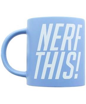 Overwatch D.Va "Nerf This" 16oz Ceramic Coffee Mug