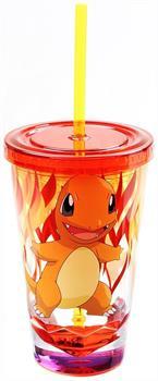 Pokemon Charmander Diamond Bottom 16oz Carnival Cup