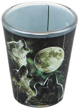 Three Wolf Moon 2oz Shot Glass