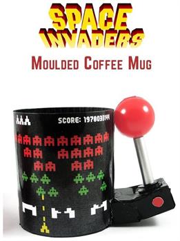 Space Invaders 3D Arcade Molded 16oz Coffee Mug